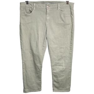 Michael Kors Women's Skinny Ankle Cropped Jeans Size 12